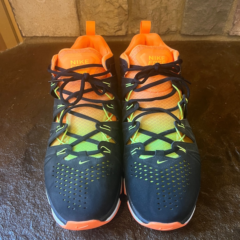 ❌❌ SOLD ❌❌ Nike Free Trainer 7.0, Volt Citrus/Black, Size 13 - Picture 3 of 9